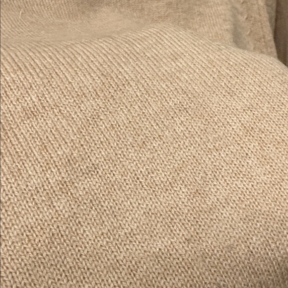 Aritzia wool cashmere blend tan sweater Babaton - Picture 8 of 11